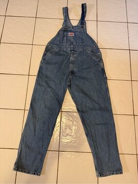 Ikeda Made in Canada light denim wash overalls